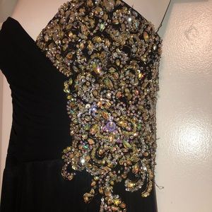 Black & Sequin Dress